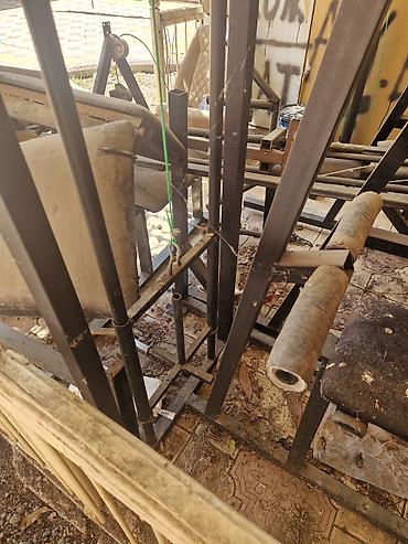 bıta: Çoxfunksiyalı dəmir trenajor karkası - Material: qalın divarlı metal — 3