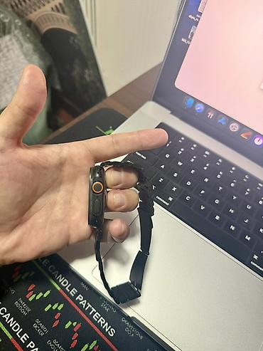 Smart saatlar: Apple Watch Ultra 3 - Black Titanium Çox az istifadə olunub Pil — 5