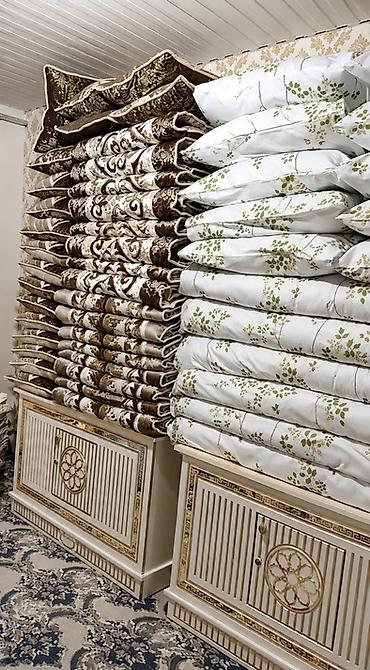 bed sheets: Комплект одеяла и подушки, Новый, Зима — 1