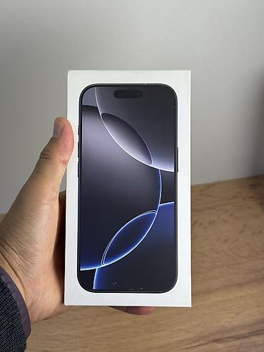 macbook pro i9: IPhone 16 Pro, Новый, 128 ГБ, Black Titanium, Зарядное устройство, Защитное стекло, Чехол, 100 % — 1