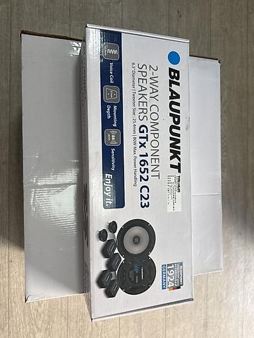 Компонентная акустика для авто Blaupunkt GTX 1652 C23 (2-полосная)