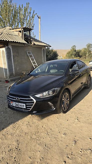 китайские авто из киргизии: Hyundai Avante: 2018 г., 1.6 л, Автомат, Газ, Седан — 1
