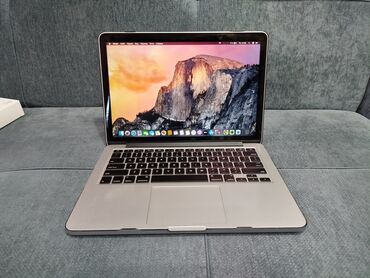 компьютеры бишкек цена: Ноутбук, Apple, 8 ГБ ОЗУ, Intel Core i5, 13.3 ", Для работы, учебы, память SSD