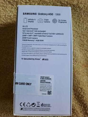 Samsung: Samsung Galaxy A50, 4 GB, bоја - Bela — 2