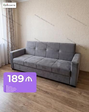 Divan – 200 sm - Mexanizm: açılan, bazalı - Matras: 2 qatlı, əlavə