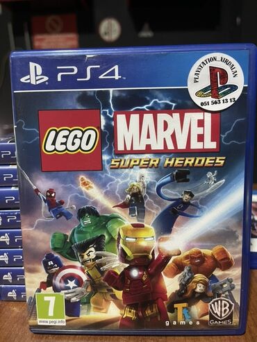 playstation oyunlar: PS4 üçün Lego Marvel Super Heroes oyunu. Bu oyun, Marvel kainatının