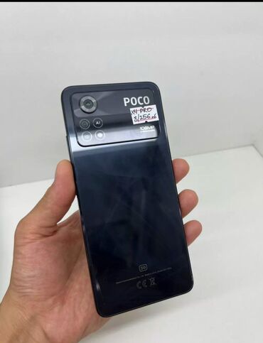 поко м5 с: Poco X4 Pro 5G, Жаңы, 256 ГБ, түсү - Кара, 2 SIM