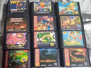 Ostale igre i konzole: Igrice za original Sega Mega Drive 16 bita. U ispravnom stanju. Cena — 1