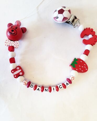 Ostale dečije stvari: Cene drvenih lančića su 600 din . Porucite personalizovani drveni — 11