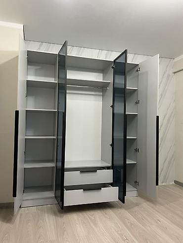 Шифоньеры, шкафы для одежды: Шифоньер, шкаф для одежды, Прямой, ЛДСП — 8