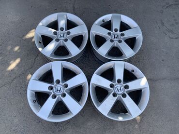 железные диски на фит: Литые Диски R 16 Honda, Комплект, отверстий - 5, Б/у
