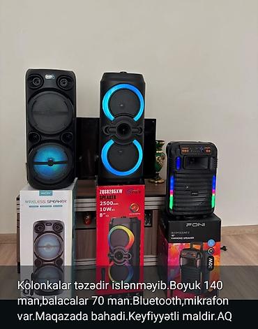 bose ses sistemi: Bluetooth karaoke akustik sistemlər - Böyük və kiçik ölçülü portativ — 1