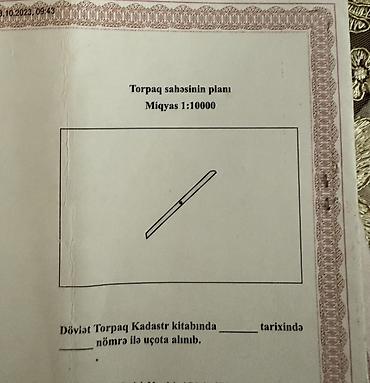 kirayə ev 20 ci sahə: 679 sot, Kənd təsərrüfatı, Kupça (Çıxarış) — 1