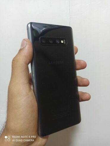 Samsung Galaxy S10 Plus, 128 GB, rəng - Qara, Sensor