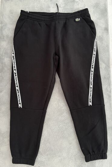šuškave trenerke: Men's Sweatsuit Lacoste, XL (EU 42), color - Black