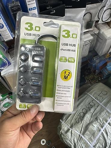 typec hub: USB-хаб 3.0, 4 порта - Стандарт USB 3.0, скорость передачи данных до — 1