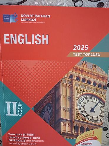 Testlər: İngilis dili Testlər 11-ci sinif, DİM, 2-ci hissə — 1