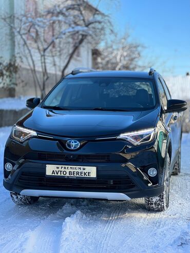 Toyota: Toyota RAV4: 2018 г., 2.5 л, Автомат, Гибрид, Кроссовер