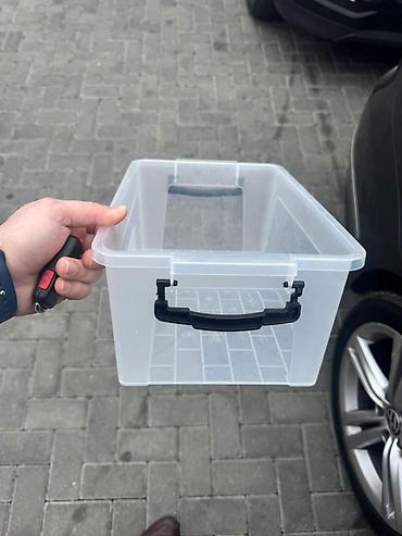 bıçag: Mətbəx bıçaqları dəsti + plastik saxlama qutuları - Bıçaqlar: 6 ədəd — 2