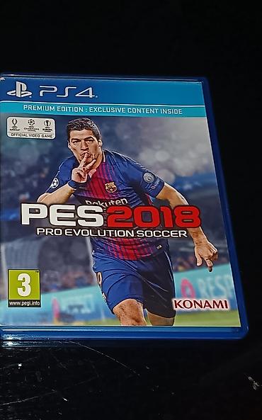 pes 2018 ps 4: PS4 oyunu: PES 2018 – Pro Evolution Soccer (Premium Edition) -Heç bir — 1