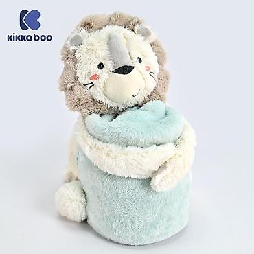 sat parfois: KikkaBoo Baby ćebence sa plišanom igračkom 70x100 – Jungle King — 1