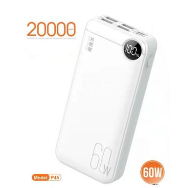 телефон 20000: Внешний Аккумулятор Powerbank Mars Monkey P45 60W 20000 mah