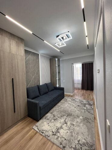 манас квартиры: 3 комнаты, 101 м², Элитка, 13 этаж, Дизайнерский ремонт
