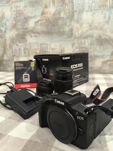 canon r3: Canon EOS R50 18-45mm + 55-210mm, Полная комплектация❗(байонет RF-S) — — 1