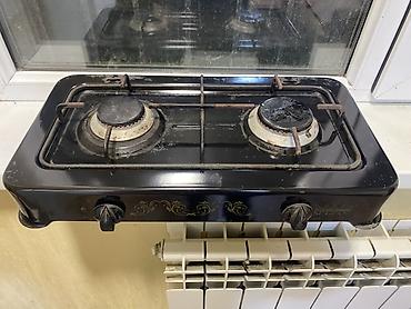 Кухонные плиты и варочные поверхности: Газовая плита Настольная, 2 конфорки, Новый — 1