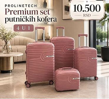 lady secret: PROLINETECH Premium set putničkih kofera – 4 u 1 Opis: - Komplet od 4 — 1