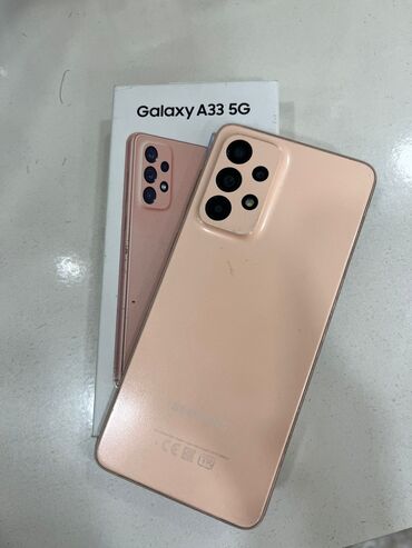 samsun a14: Samsung Galaxy A33 5G, 128 GB, rəng - Narıncı