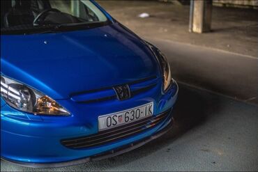 volan corsa c: Prednji spojler za Peugeot 307. Ovaj dodatak se montira ispod prednjeg