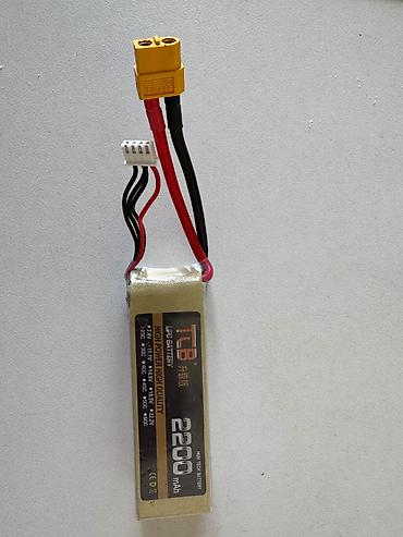 emo robot: Li-Po 3S 11.1V 2200mAh Batareya – Təzə Vəziyyətdə Az istifadə — 1