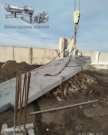 Beton işləri: Beton kəsmə və deşmə xidməti - Hilti DS-BG 80 divar mişarı və Hilti — 28