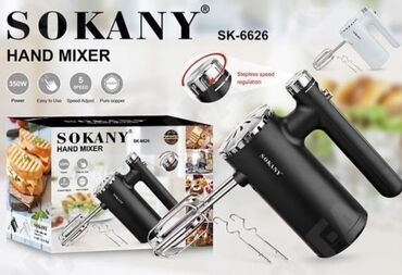 sokany блендер цена: Ручной миксер “Sokany” Sk-6626 Скорость регулируется удобным кольцом