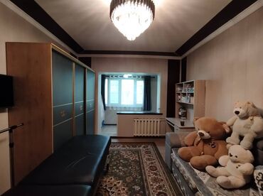 1комнатный квартира в бишкеке: 1 комната, 38 м², 105 серия, 5 этаж, Евроремонт