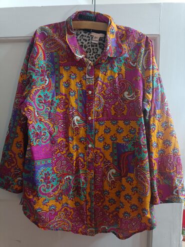 kosulje od satena zenske: Ralph Lauren, XL (EU 42), Cotton, Floral, color - Multicolored