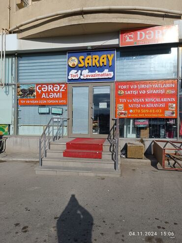 Mağazalar: 🏢 İCARƏYƏ VERİLİR – Hazır obyekt! 📍 Ünvan: Saray qəsəbəsi, Saray MTK — 4
