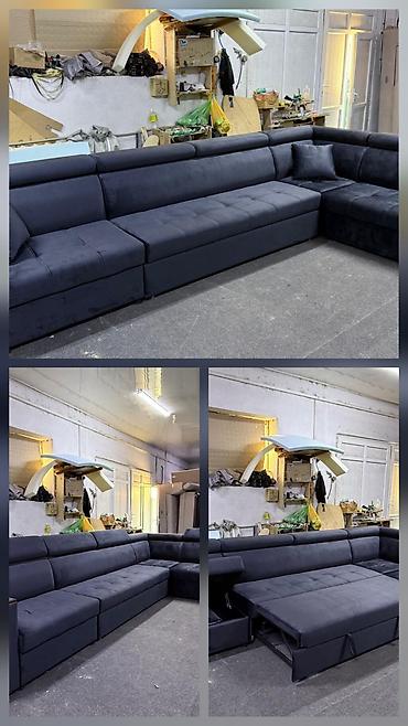 Угловые диваны: Угловой диван, C подушками — 12