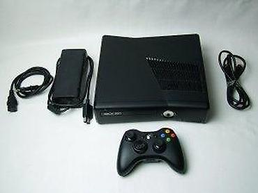 second hand electronics: U ponudi XBOX 360. Konzola je vrlo korektno očuvana sa malim znakovima — 10