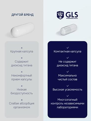 здоровое пртание: GLS Arginine — пищевая добавка с L-аргинином в капсулах для спорта и — 8