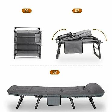 study table: Раскладушка, Новый, С матрасом — 6