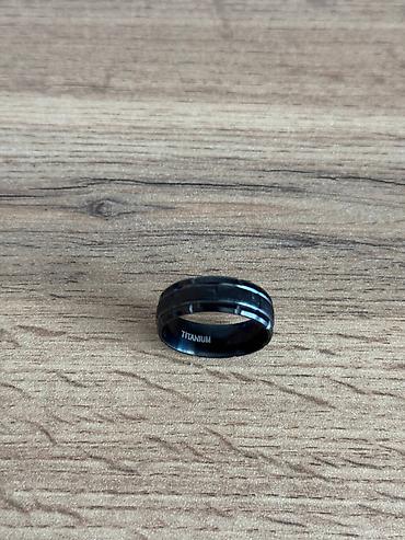 sonic oyuncaq: Black Titanium Ring Fidget Həm üzük həmdə stres atmaq üçün fidget — 1