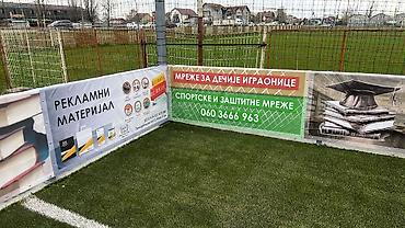 Sport i hobi: ZAŠTITNE MREŽE ZA DEČIJE IGRAONICE 7-9eur/M2, IGRALIŠTA, STADIONE — 9