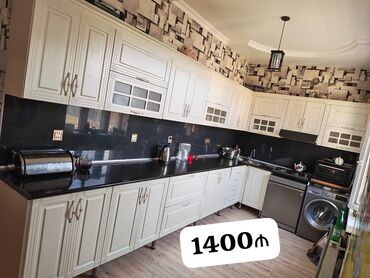 Mətbəx mebeli: *1400₼ MƏTBƏX mebeli :-TƏCİLİ SATILIR*‼️ Yeni kimidir ÖLÇÜ:-5.5*0.6