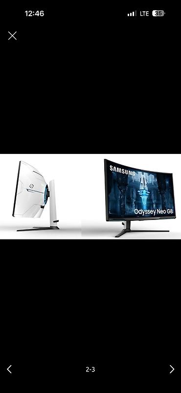 hp laserjet 1010: Монитор, Samsung, Б/у, OLED, 32" - 33" — 3