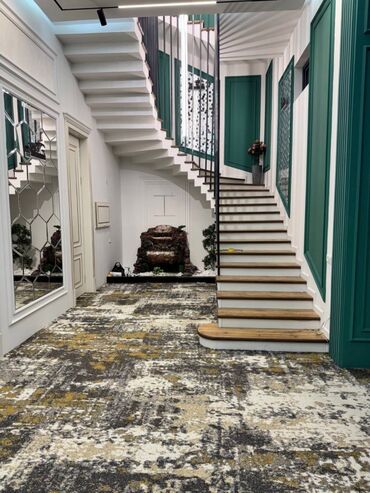 Ковролин: Ковровые покрытия - ковролин в серо-графитовой гамме: разнообразные — 8