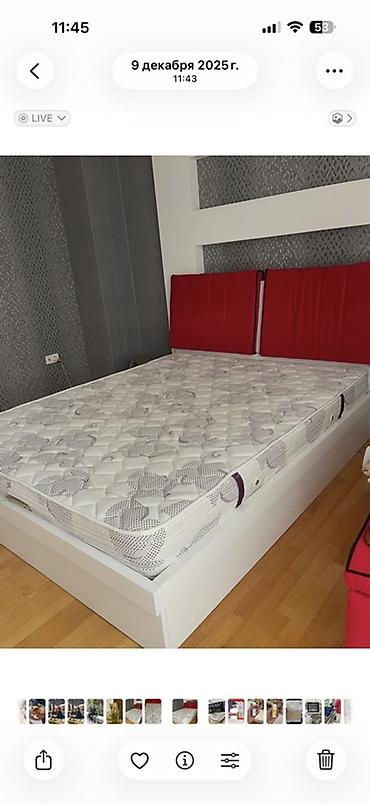 ortopedik dosekler: İki nəfərlik ortopedik döşək - Ölçü: təxminən 160x200 sm (şəkillərdə — 3