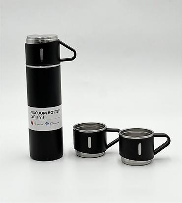 термос 0 5: Термос Vacuum Bottle 500 мл с крышкой 3 кружки - Объем: 500 мл - — 8