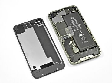 Apple iPhone: IPhone 4S, Б/у, 64 ГБ, Jet Black, Зарядное устройство, Защитное стекло, Кабель, 100 % — 5
